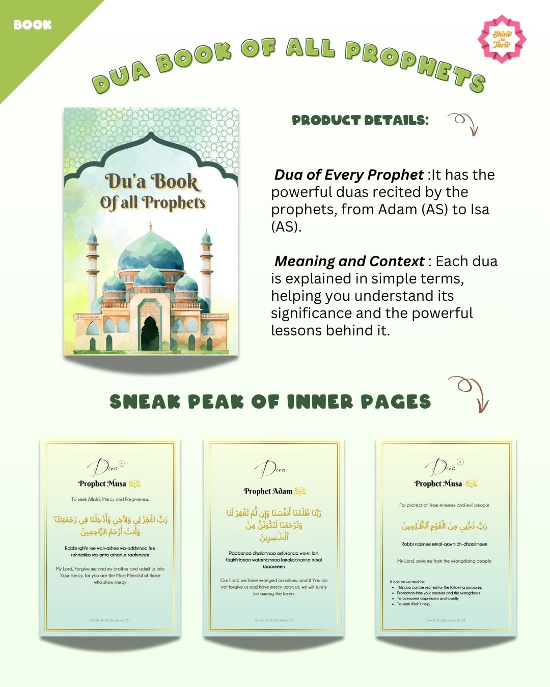 The Dua Book of All Prophets