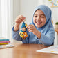 Handmade Muslim Crochet Doll Keychain for Kids