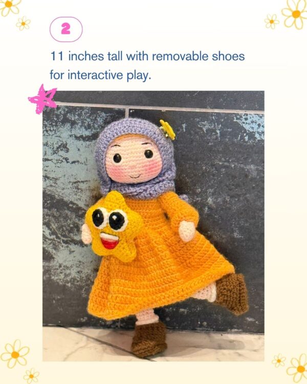 Tara: The Limited-Edition Muslim Crochet Doll!