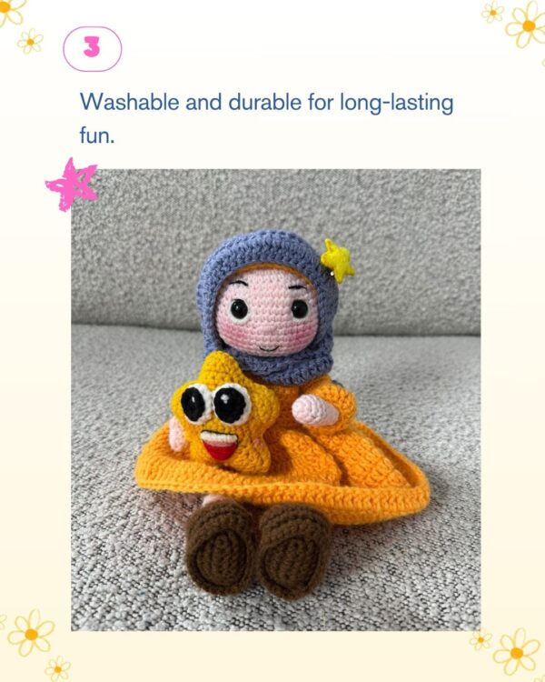 Tara: The Limited-Edition Muslim Crochet Doll!
