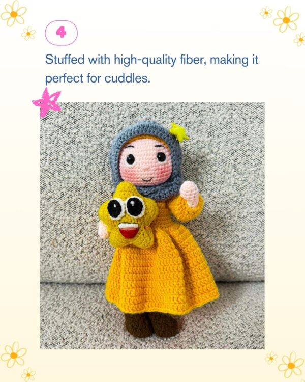Tara: The Limited-Edition Muslim Crochet Doll!