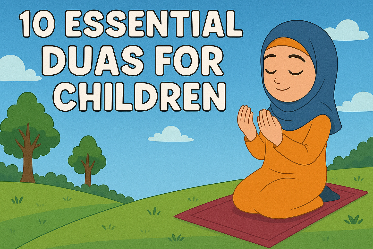 10 ESSENTIAL DUAS FOR CHILDREN